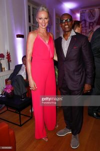 Petra with Wesley Snipes