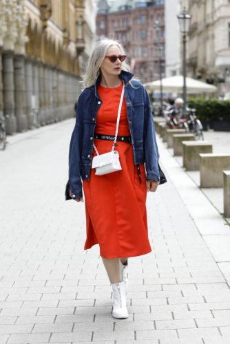 DUSSELDORF, GERMANY - JULY 13:  during a street style shooting on July 13, 2020 in Dusseldorf, Germany. (Photo by Streetstyleograph/Getty Images)